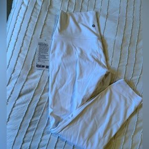 Align ribbed leggings - size 8